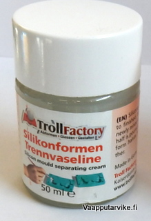 Vaseliini irroitusaine silikonille 50ml